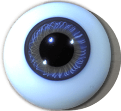 Reborn-iris-muscle-eyes-superior-half-round-flat-back-solid-dark-blue.