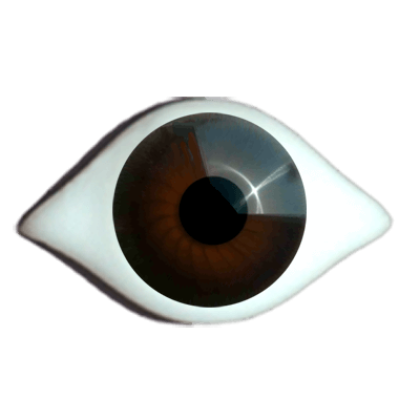 Antikaugen Superior gezwickt braun