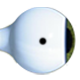 2 Löcher pro Auge für Schlafaugen