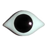 Antikaugen Superior gezwickt obsidian.