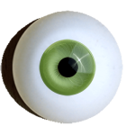 Artaugen Superior rund hellgrün