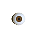 Puppenaugen am Draht hellbraun.